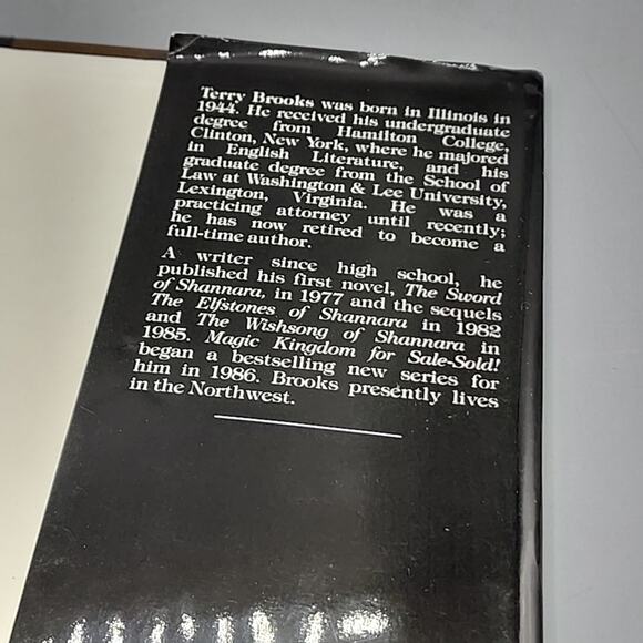Scions of Shannara Hardcover Terry Brooks 1990 First Edition An Epic Fantasy - Picture 15 of 16